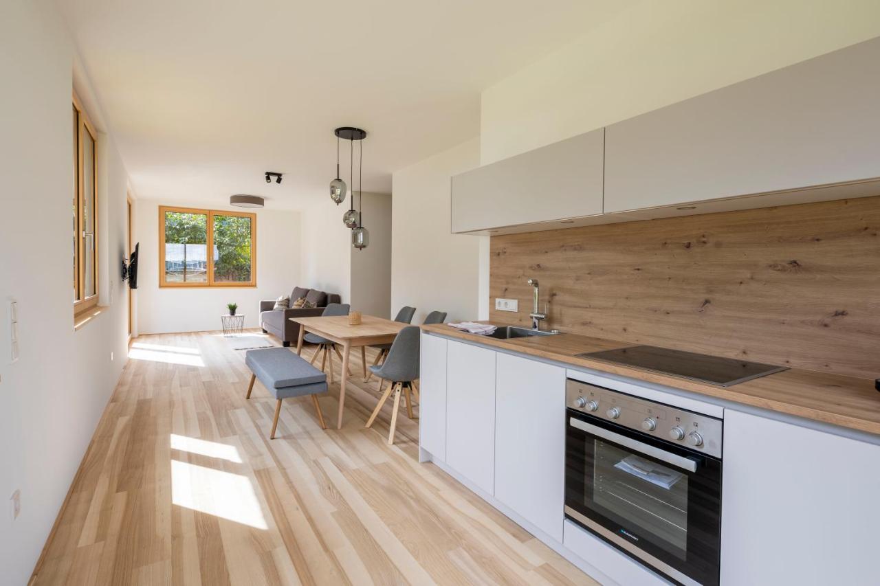 Am Greben Apartments Drei - Vier - Fuenf 베차우 외부 사진